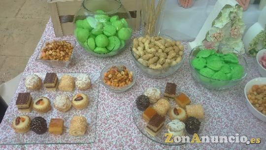 MESAS DULCES PARA BODAS, BAUTIZOS ,COMUNIONES ETC..